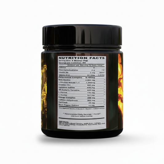 God of War Pre-Workout - 35 servicios