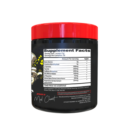 Psychotic Red 30 scups