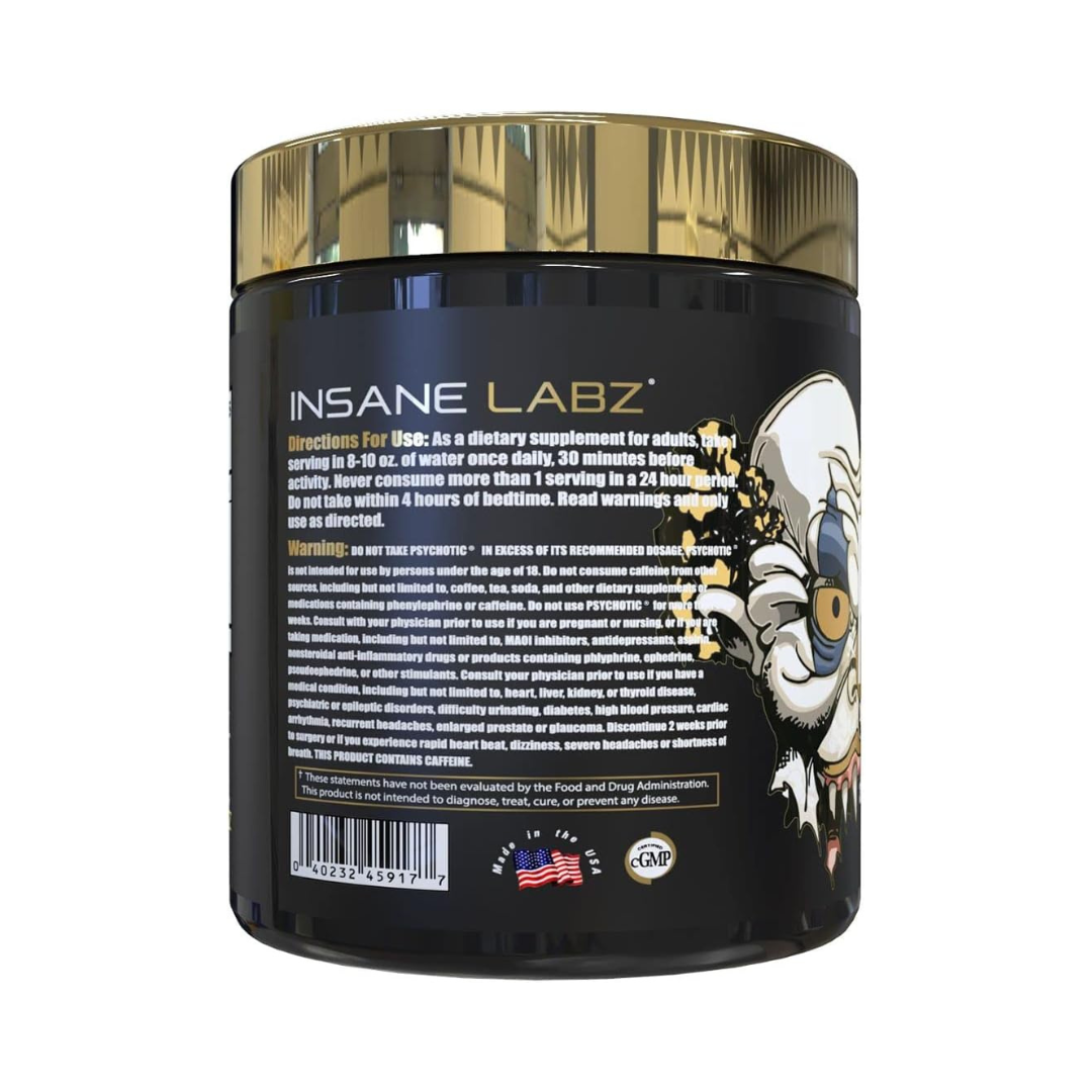 Psychotic Gold 35 scups