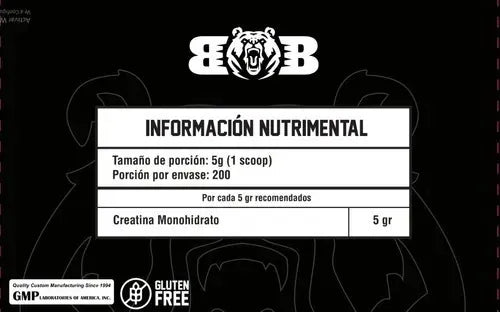 Creatina Monohidratada - 200 Servicios