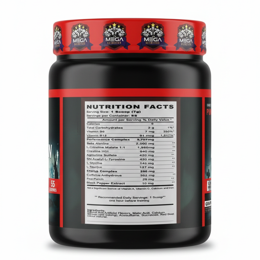 Halloween Pre-Workout - 55 Servicios